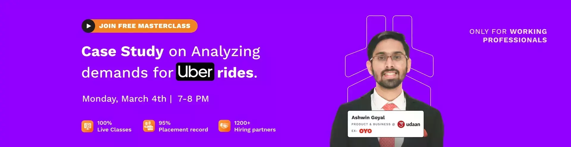 Build a career in Data Analytics. Learn how Uber uses data driven ...