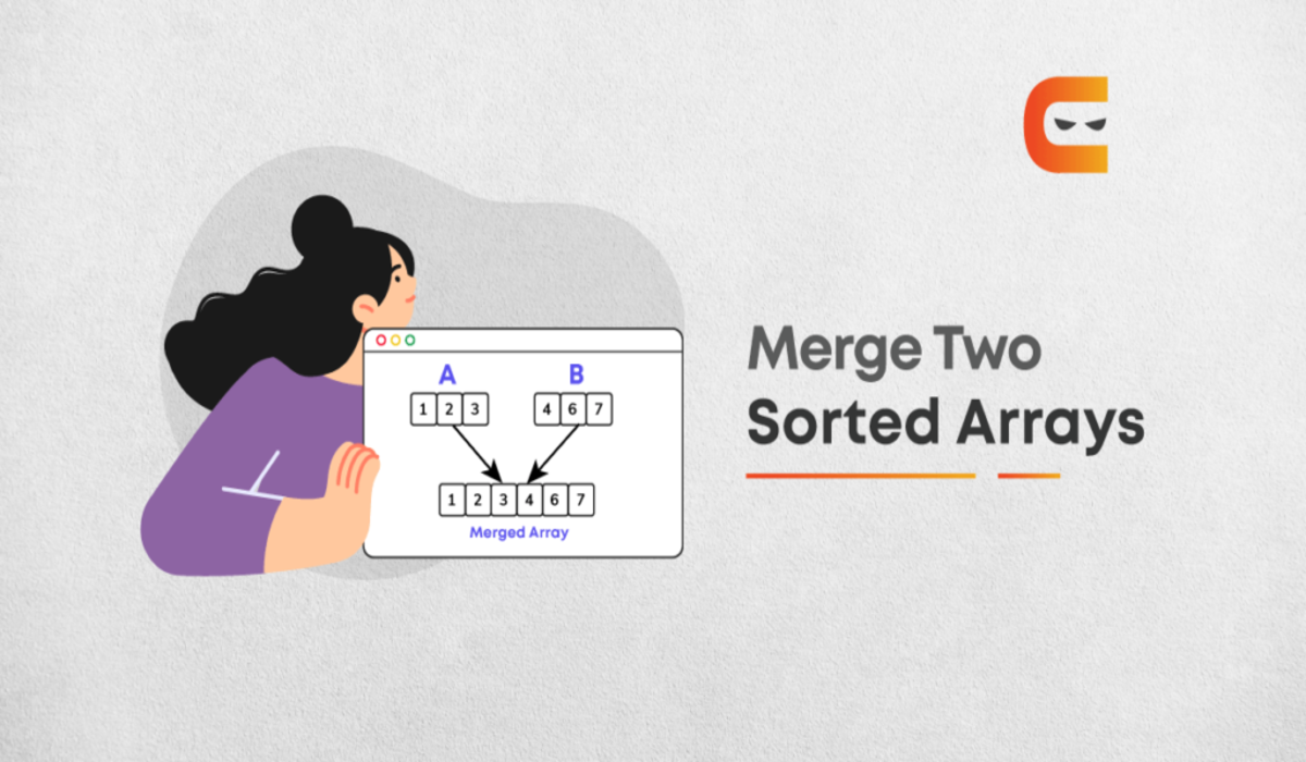 Merge Two sorted arrays
