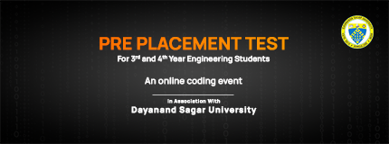 Pre-Training Assessment Test| Dayanand Sagar university 