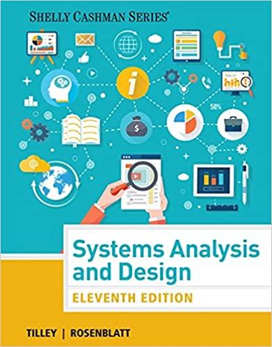 System Analysis and Design by Scott Tilley 