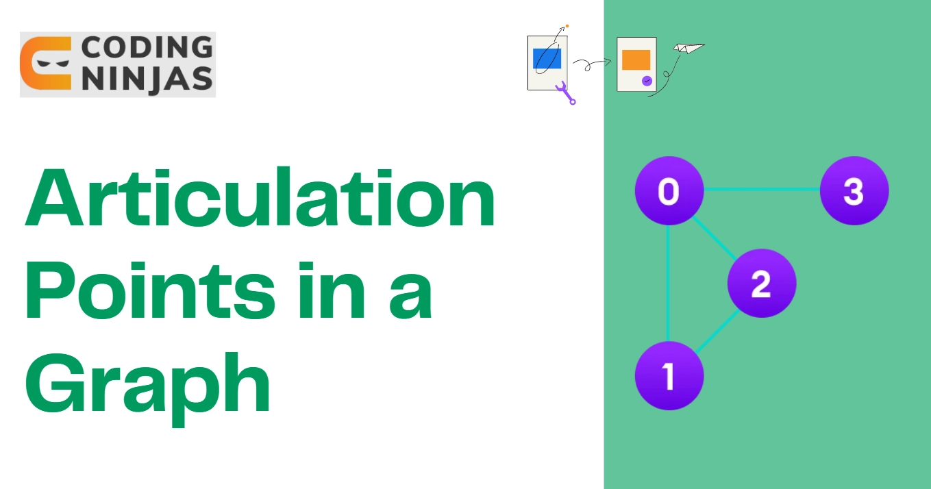 Articulation Points In A Graph - Coding Ninjas