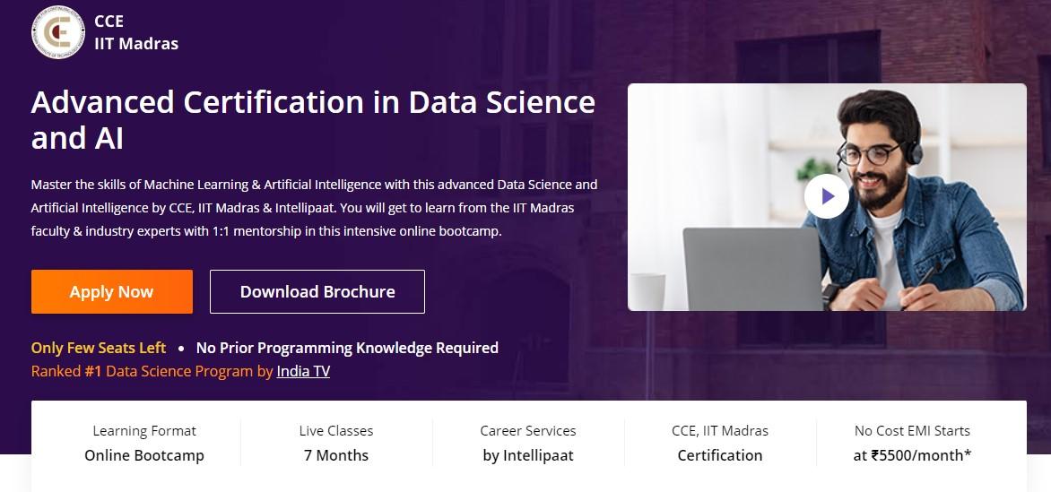 best data science certification - Coding Ninjas