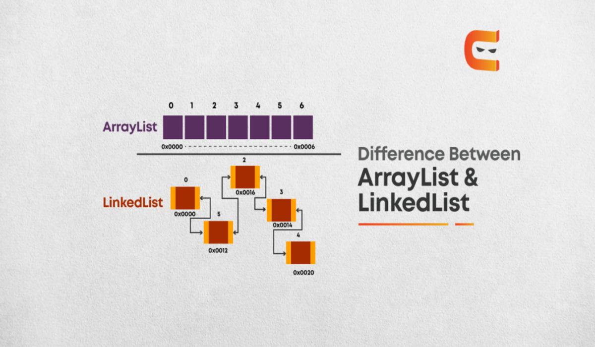 difference between arraylist and linkedlist
