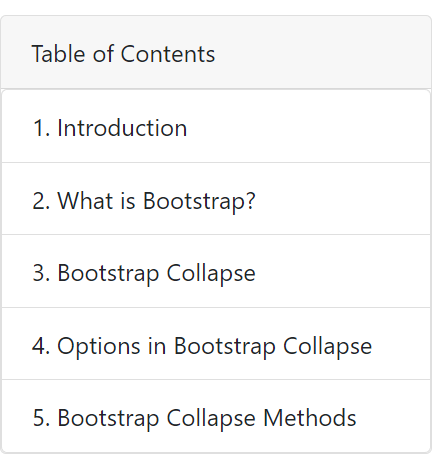 Bootstrap Collapse Plugin - Coding Ninjas