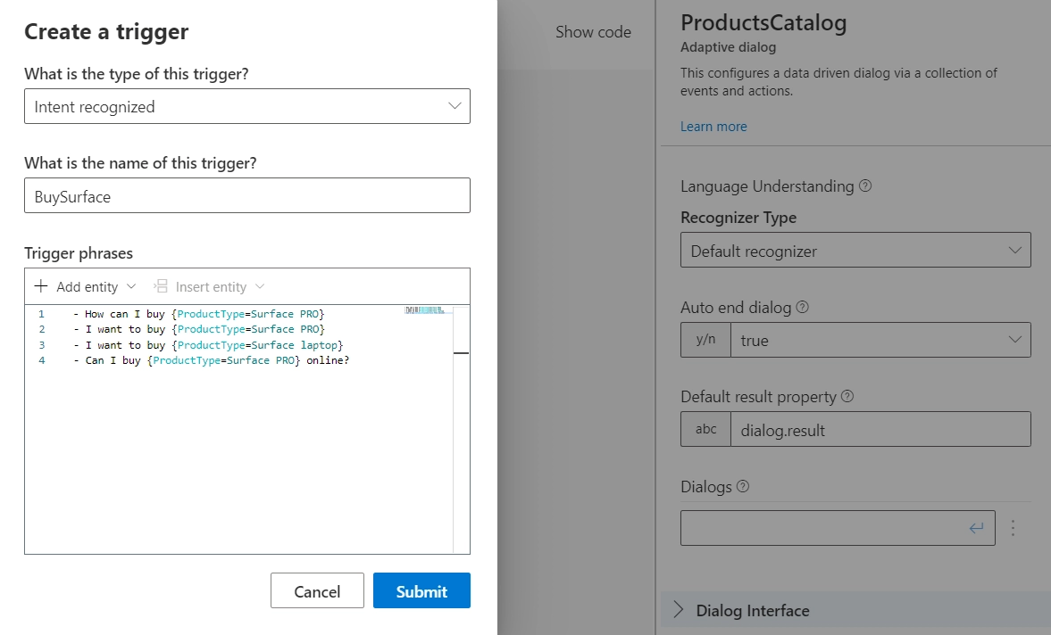 Bot Framework Composer not updating properties until end of dialog