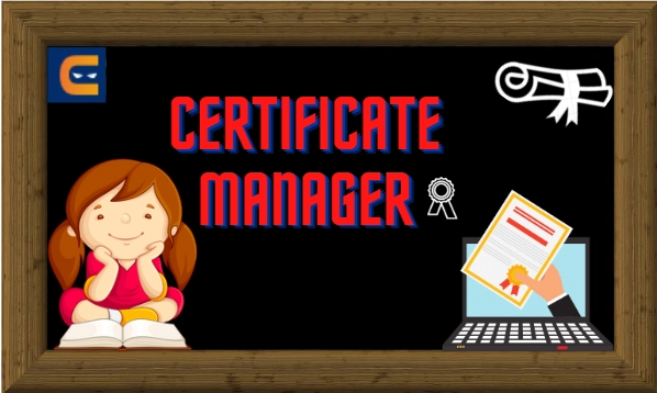 Certificate Manager Coding Ninjas