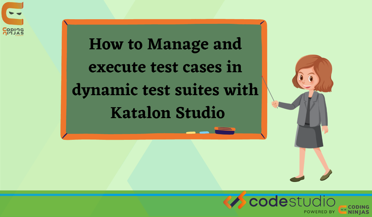 Manage test suites in Katalon Studio