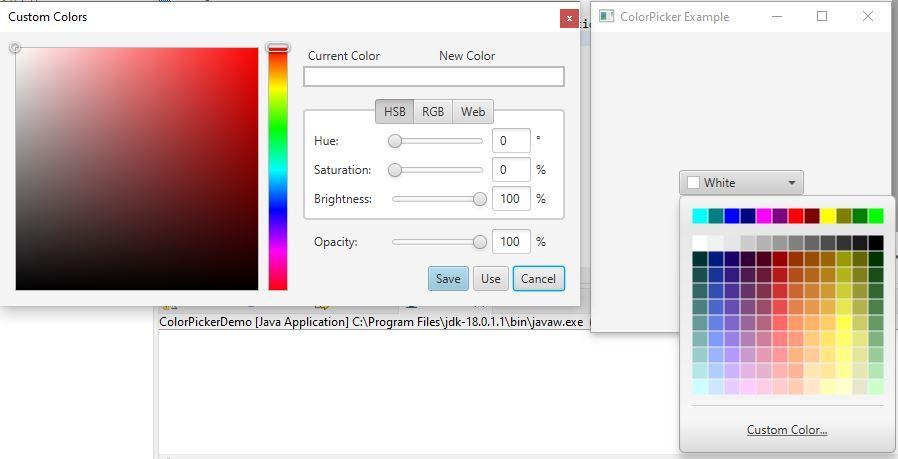 Colorpicker In Javafx - Coding Ninjas