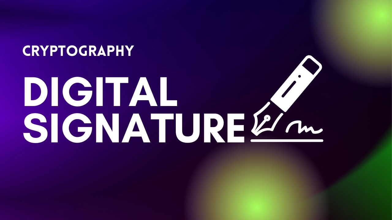 Invisible Digital signature