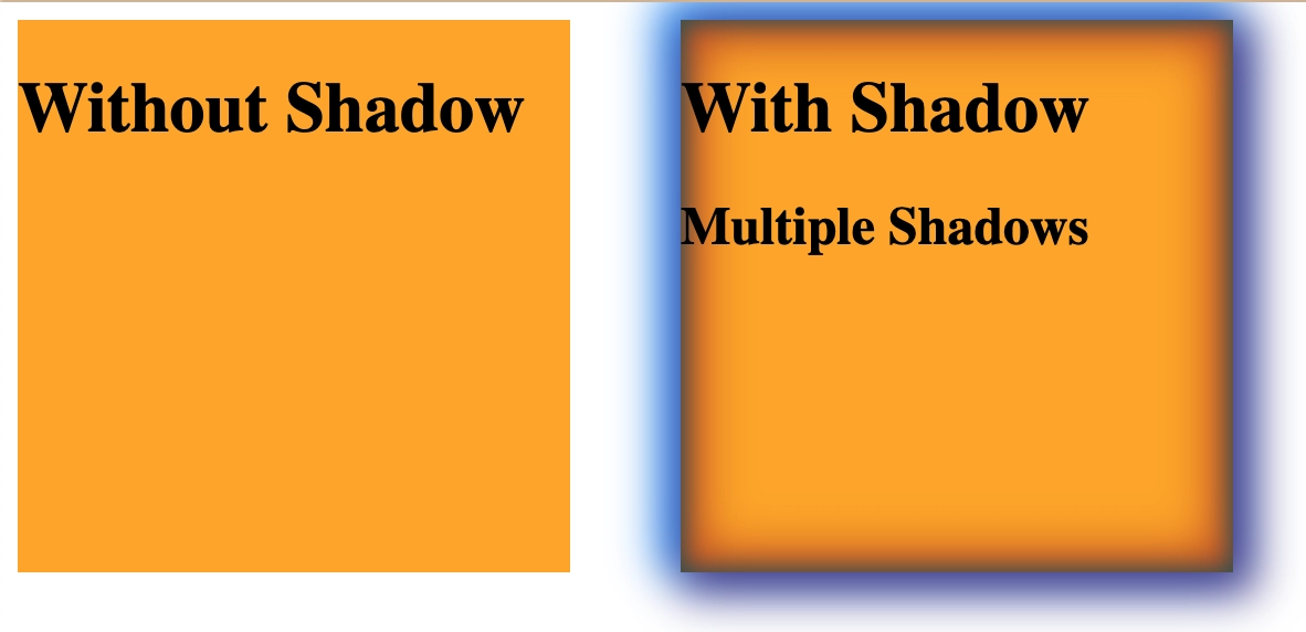 CSS Shadows - Coding Ninjas