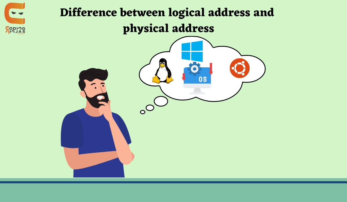 Difference Between Logical Address And Physical Address Coding Ninjas