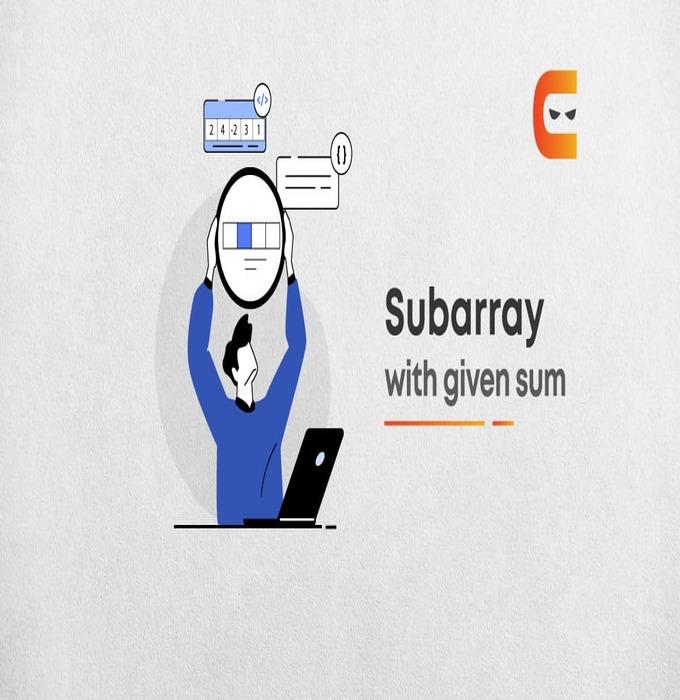 subarray with given sum