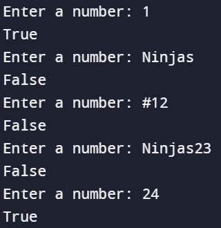 Python String isnumeric() Method - Coding Ninjas