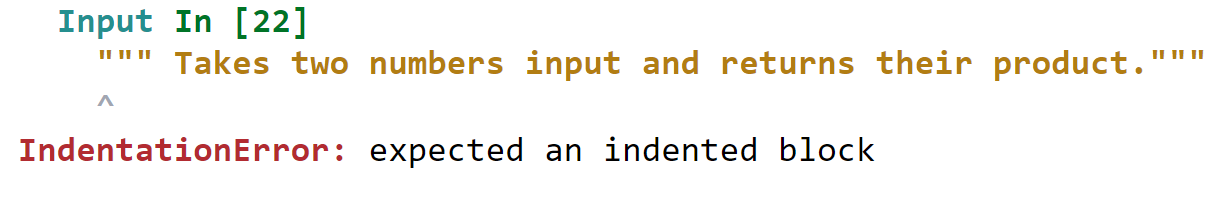 Indentationerror: Expected An Indented Block In Python - Coding Ninjas