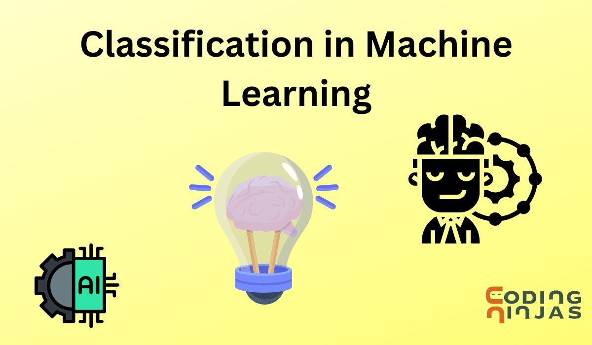 Classification in machine learning