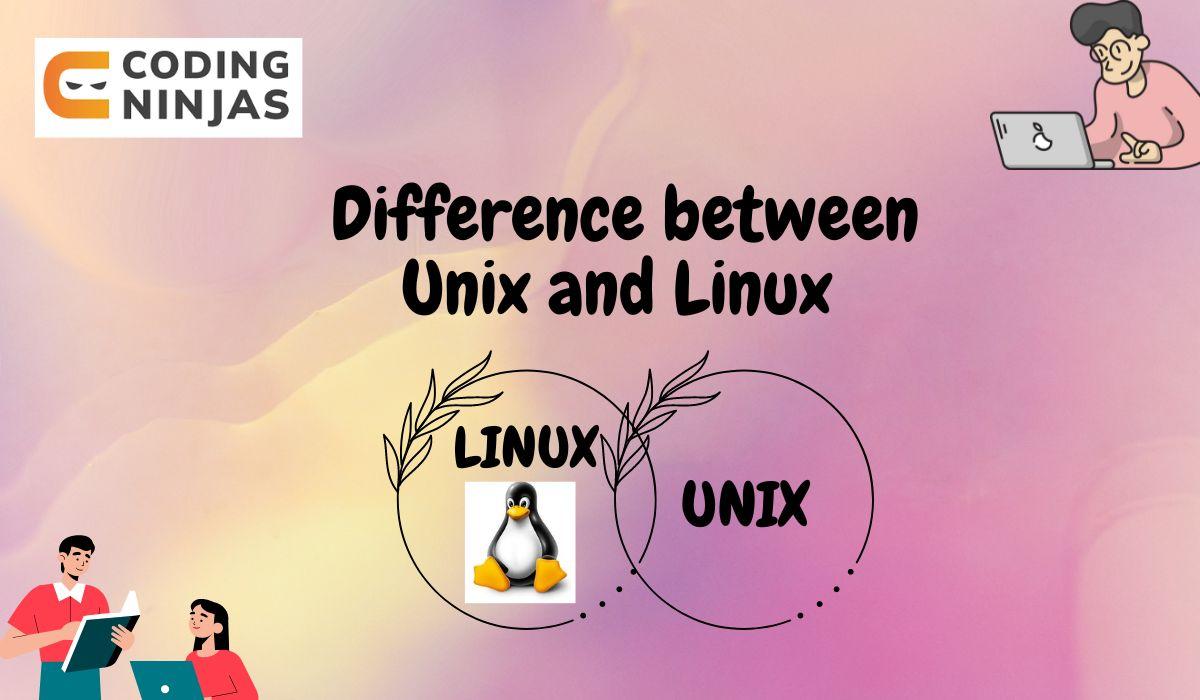 Difference Between Unix And Linux Coding Ninjas 8244
