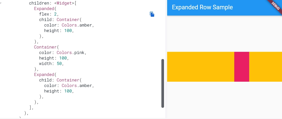 Flutter expanded class - Naukri Code 360