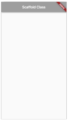 Flutter Scaffold Class Coding Ninjas