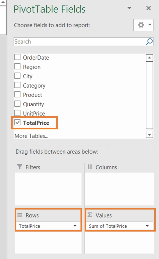 Frequency Distribution Using Pivot Table - Coding Ninjas