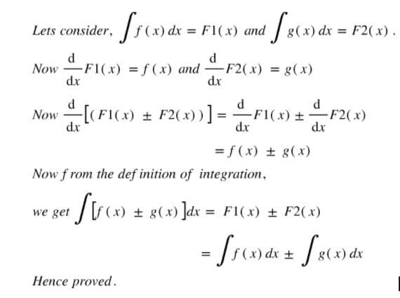 Indefinite Integrals - Naukri Code 360