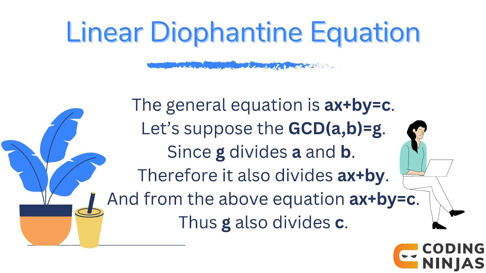 Linear Diophantine Equation - Naukri Code 360