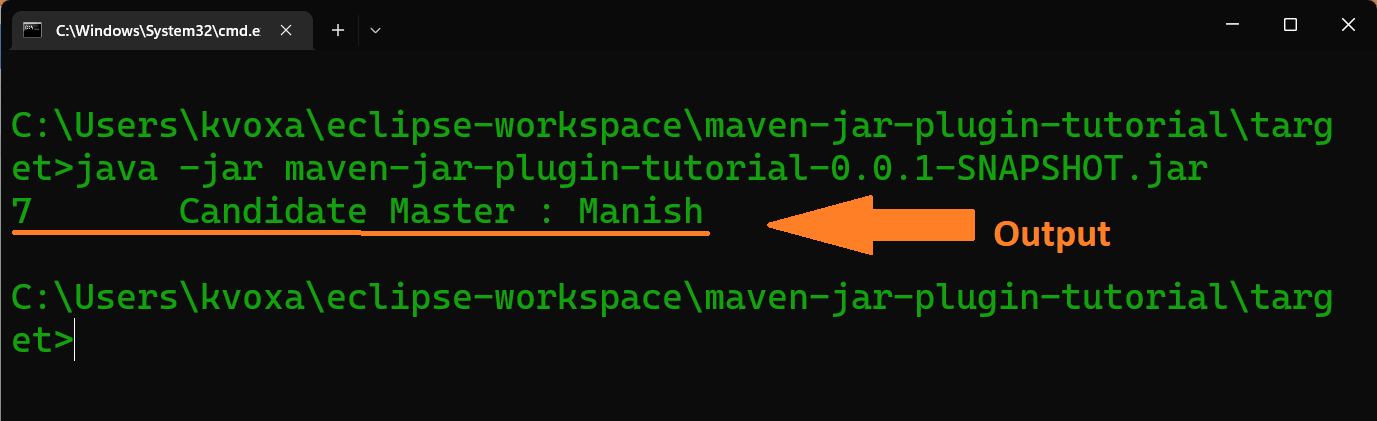 Maven Jar Plugin - Coding Ninjas