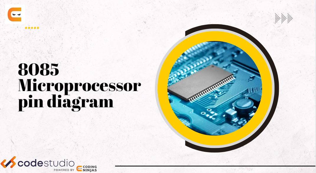 Microprocessor: 8085 Pin Diagram - Coding Ninjas CodeStudio