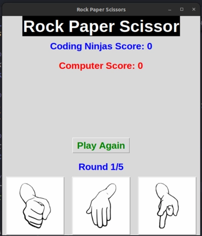 mardi gras rock paper scissors game