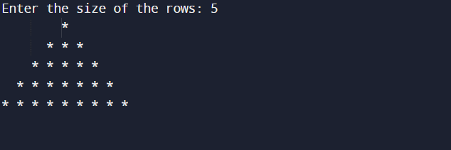 Pyramid Number Pattern Coding Ninjas