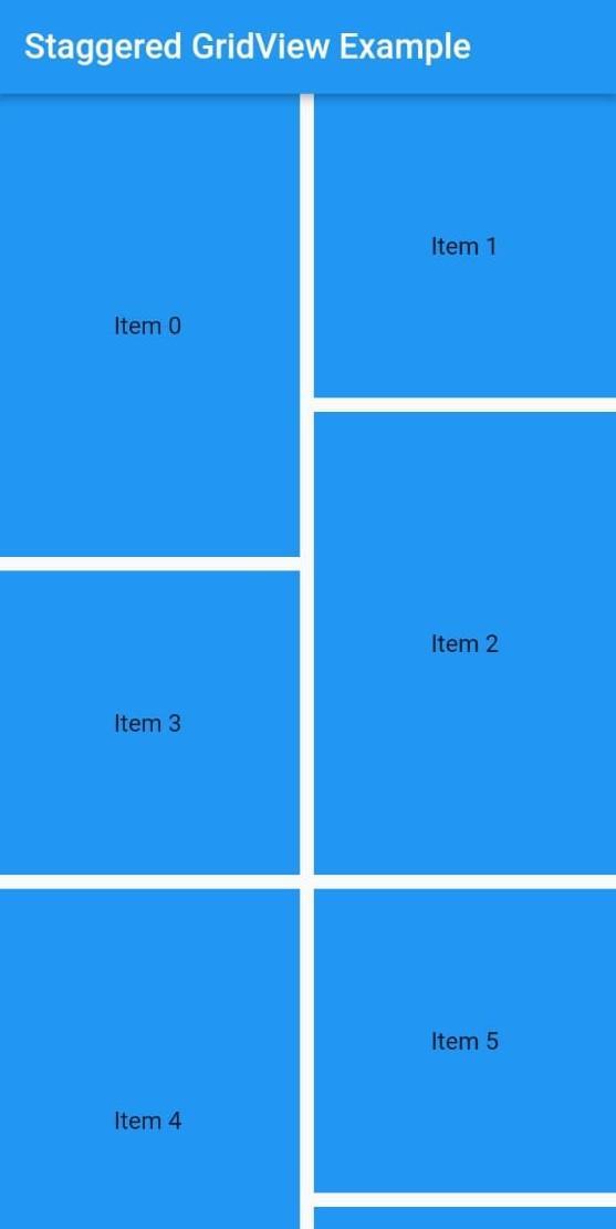 Staggered GridView in Flutter - Naukri Code 360