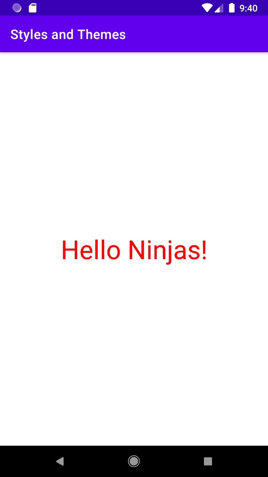 Styles And Themes In Android - Coding Ninjas