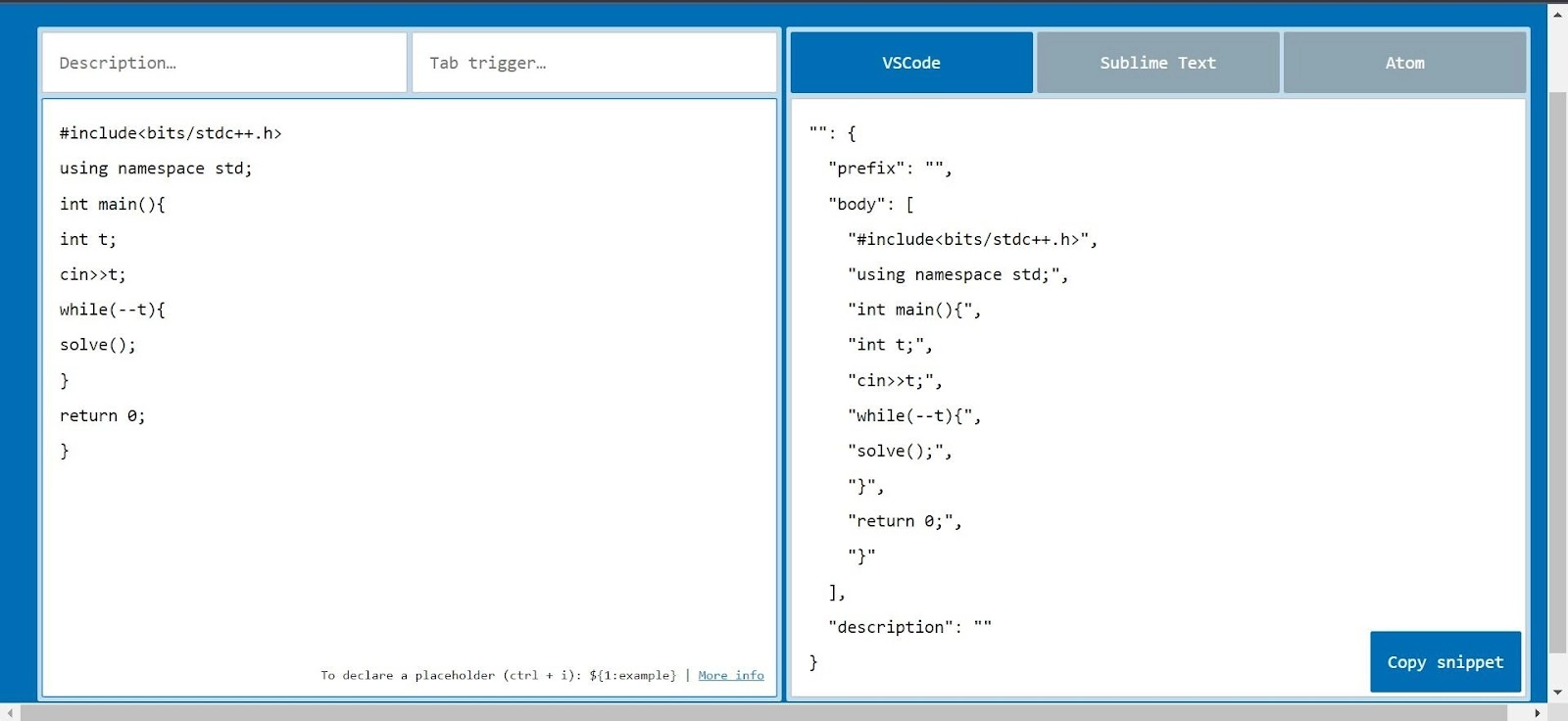 C++ programming with Visual Studio Code