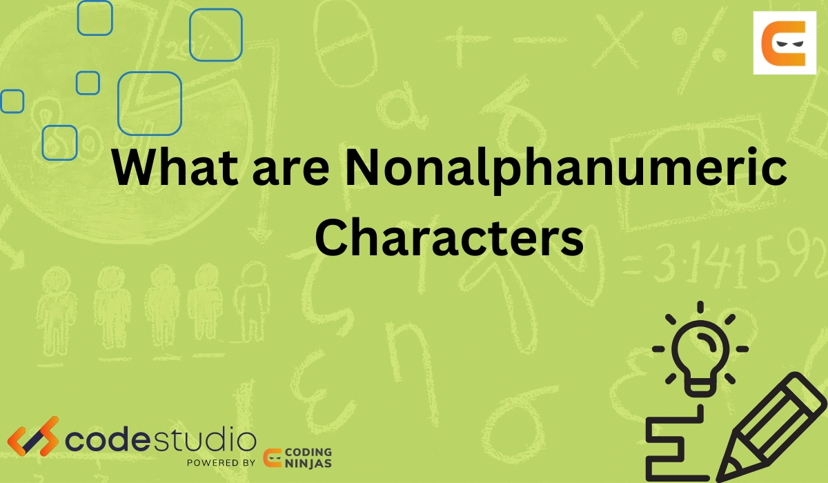 non-alphanumeric-characters-coding-ninjas