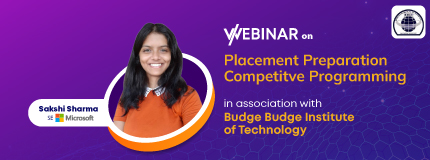 Roadmap to Placement Preparation & Competitive Programming | Budge Budge Institute of Technology