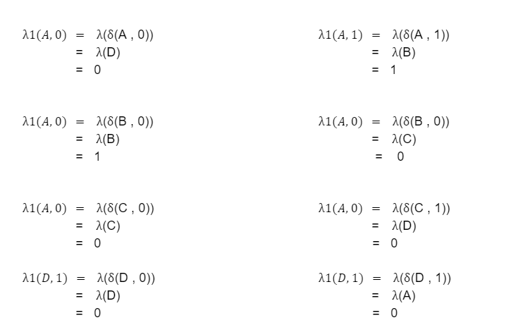 output functions