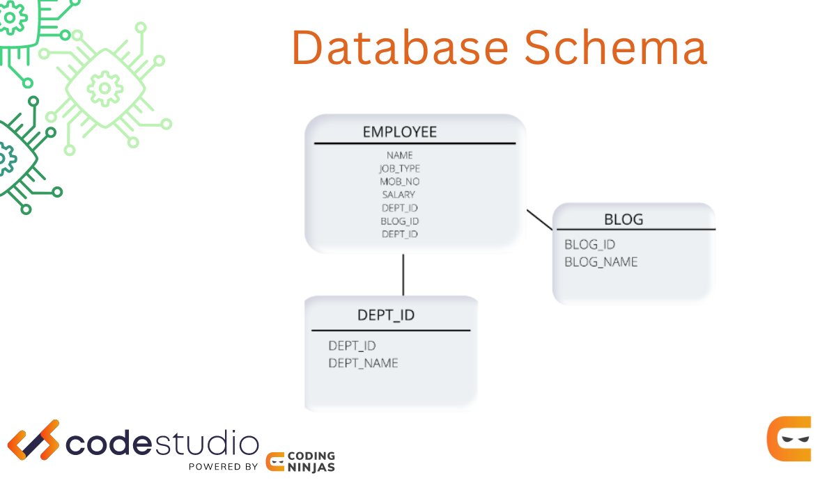 what-is-database-schema-coding-ninjas-codestudio