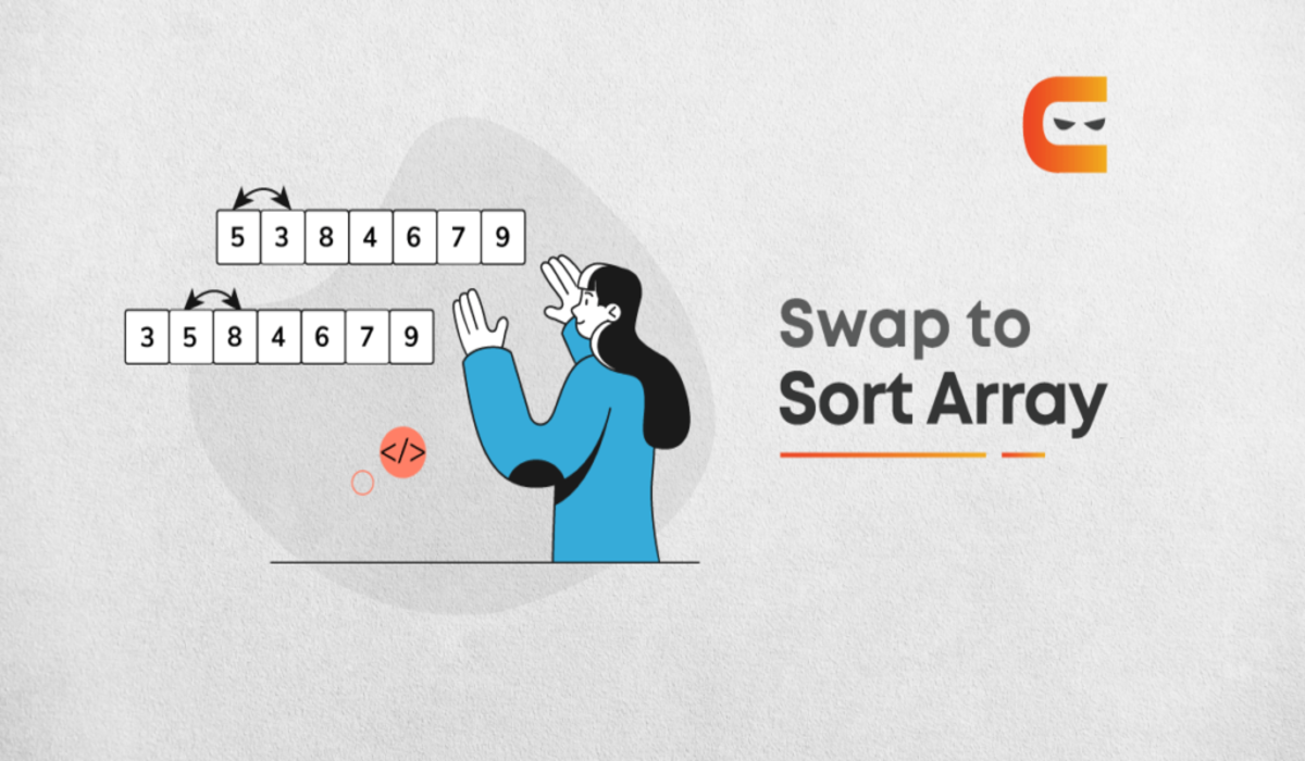 Swap to sort array